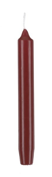 Tafelkerzen Burgund Rotbraun