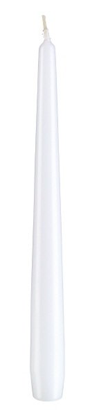 Konische Spitzkerzen Weiß