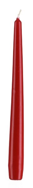 Konische Spitzkerzen Rot