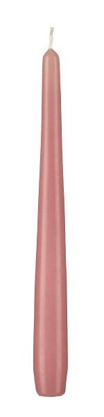 Konische Spitzkerzen Altrosa