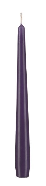 Konische Spitzkerzen Violett