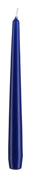 Konische Spitzkerzen Royalblau