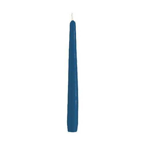 Konische Spitzkerzen Petrol Blau