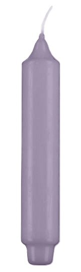 Stabkerzen mit Zapfenfuß Lavendel-Lilac