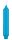 Stabkerzen mit Zapfenfuß Ocean Blau