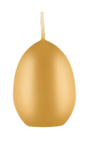 Eierkerzen Metallic Gold