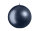 Kugelkerzen Blueberry Matt mit Metalleffekt