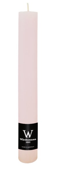 Durchgefärbte Rustik Stabkerze Rose 250 x Ø 35 mm, 1 Stück