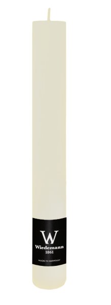 Durchgefärbte Rustik Stabkerze Elfenbein 250 x Ø 35 mm, 1 Stück