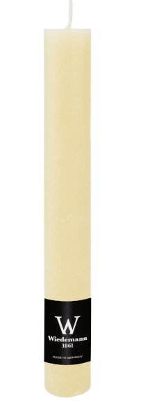 Durchgefärbte Rustik Stabkerze Bisquit 250 x Ø 35 mm, 1 Stück