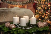 Kerzenständer "Geweih" für 4 Stumpenkerzen