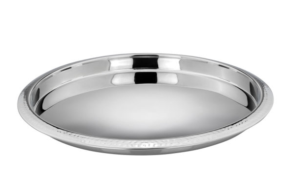 Tablett Rund gehämmert Ø 35 cm