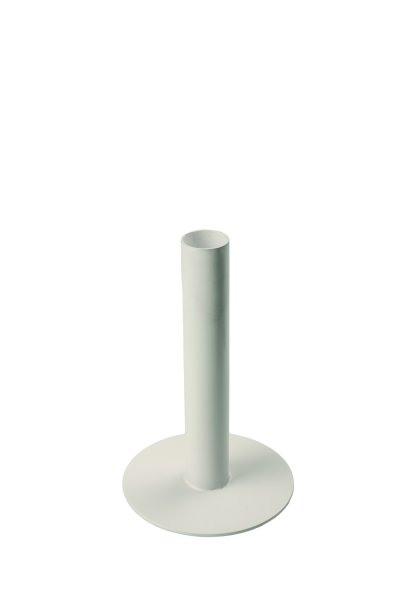 Kerzenleuchter Creme-Grau Höhe 1Ø 20 mm für Stabkerzen Ø 20 mm