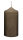 Frühlingskerze "Flower" Portobello Nougat gelackt 120 x Ø 60 mm