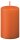Stumpenkerzen (Flachkopf) Karotte Dunkel-Orange 250 x Ø 70 mm, 2 Stück