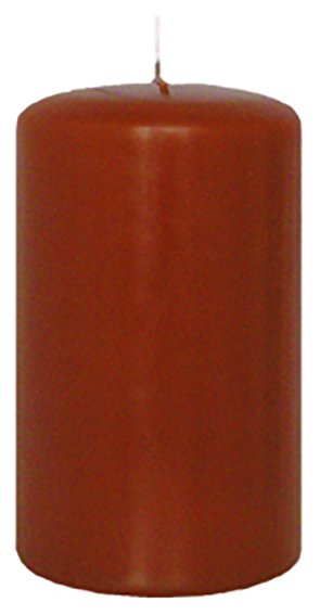 Stumpenkerzen (Flachkopf) Haselnuss 200 x Ø 40 mm, 4 Stück