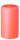 Stumpenkerzen (Flachkopf) Lachs 200 x Ø 40 mm, 4 Stück