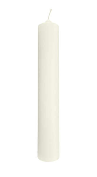 Altarkerze 100% Ceresin Elfenbein 500 x Ø 80 mm