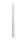 Gelackte Spitzkerzen Weiß 240 x Ø 23 mm, 12 Stück