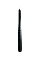 Gelackte Spitzkerzen Schwarz 240 x Ø 23 mm, 12...