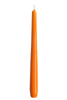 Gelackte Spitzkerzen Mandarin Orange 240 x Ø 23...