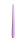 Gelackte Spitzkerzen Rosa 240 x Ø 23 mm, 12 Stück