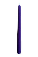 Gelackte Spitzkerzen Violett 240 x Ø 23 mm, 12...