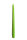 Gelackte Spitzkerzen Limonegrün 240 x Ø 23 mm, 12 Stück