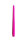 Gelackte Spitzkerzen Fuchsia Pink 240 x Ø 23 mm, 12 Stück