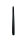 Gelackte Spitzkerzen Schwarz 290 x Ø 23 mm, 12 Stück