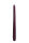 Gelackte Spitzkerzen Bordeaux 290 x Ø 23 mm, 12 Stück