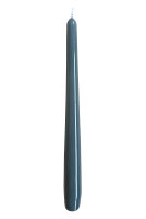 Gelackte Spitzkerzen Grau 290 x Ø 23 mm, 12...