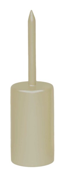 Kerzenstecker Metall für Stabkerzen 35mm Schlamm 130 x Ø 37mm