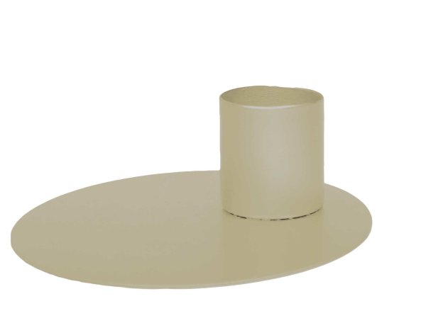 Tischleuchter Schlamm Metall für Stabkerzen Ø 35 mm
