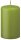Stumpenkerzen (Flachkopf) Limonegrün 60 x Ø 50 mm, 16 Stück