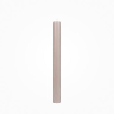 Flachkopf durchgefärbte Stabkerzen Flachs 290 x Ø 21 mm, 1 Stück