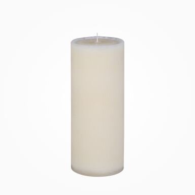 Nordische Reifkerzen Elfenbein Ø 80 x 250 mm, 1 Stück