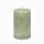 Nordische Reifkerzen Hell-Khaki Ø 70 x 120 mm, 1 Stück