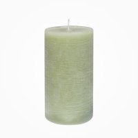 Nordische Reifkerzen Hell-Khaki Ø 80 x 150 mm, 1...