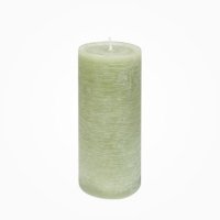 Nordische Reifkerzen Hell-Khaki Ø 80 x 200 mm, 1...