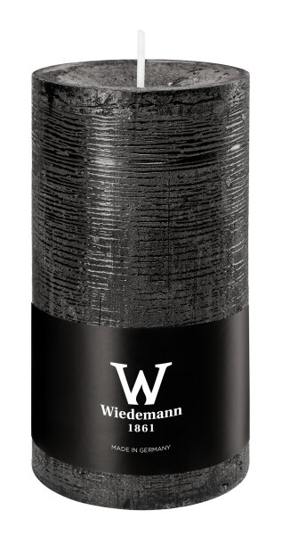 Marble Rustik Kerzen Schwarz
