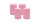 4er Set Adventskranzkerzen Rosa Ø 100 x 150 mm