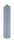 Altarkerze Pacific Blue Blau-Grau, 400 x Ø 60 mm, 1 Stück