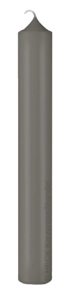 Altarkerze (Stabkerze) Grau 300 x Ø 40 mm, 1 Stück