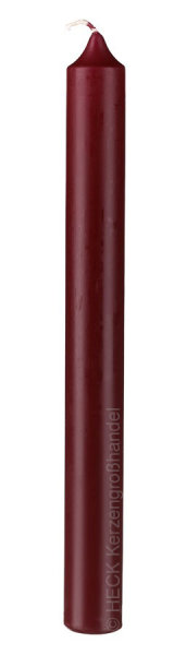 Altarkerze (Stabkerze) Bordeaux 200 x Ø 40 mm, 1 Stück