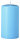 Stumpenkerzen (Flachkopf) Blue Bell Hellblau 100 x Ø 60 mm, 12 Stück