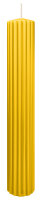 Kerzen-Gerillt in Dotter Gelb 300 x Ø 45 mm im 4er...