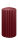 Kerzen-Gerillt in Bordeaux 150 x Ø 80 mm im 4er Set