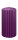Kerzen-Gerillt in Brombeer 150 x Ø 80 mm im 4er Set