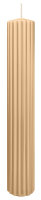 Kerzen-Gerillt in Sand 300 x Ø 45 mm im 4er Set